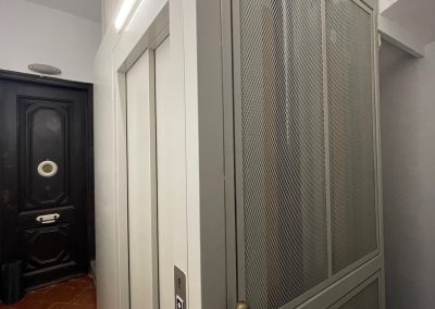 Estructura metálica de la instalación