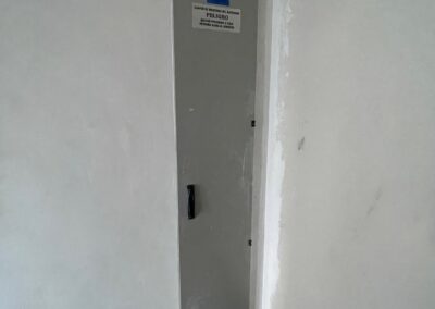 cámara de máquinas de la instalación