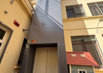 Planta baja del ascensor